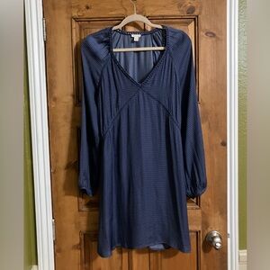 Hinge Midnight Blue Lightweight Dress
